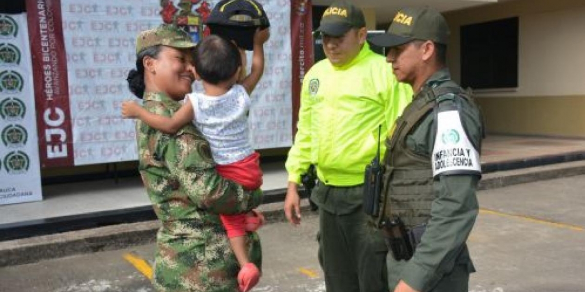 En el operativo, coordinado por el Ejército de Colombia, participaron el Gaula Militar, Fuerza Aérea Colombiana, la Policía Nacional y la Fiscalía Especializada 117.