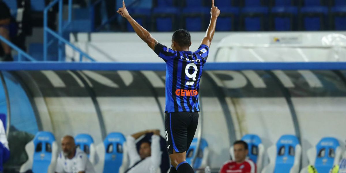 @Atalanta El delantero costeño vino desde el banquillo para convertirse en la figura del encuentro.