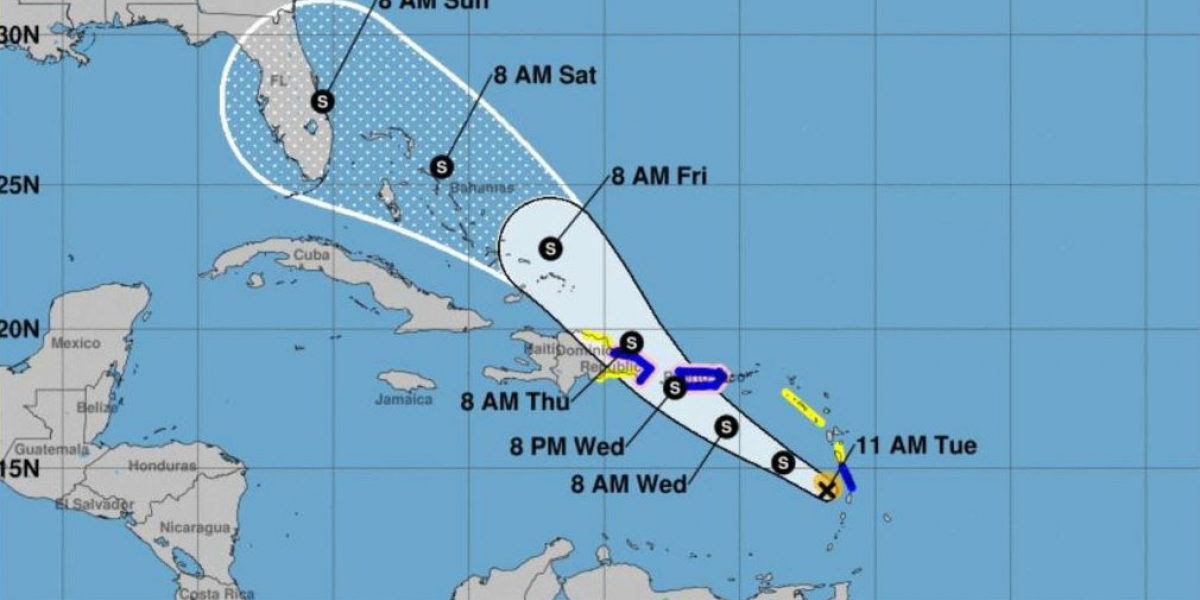 Alcaldía de Santa Marta Tormenta 'Dorian'.