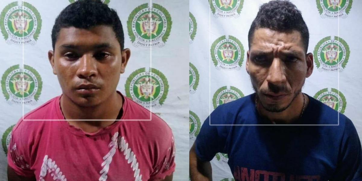 Yefryth Yamith Márquez Iglesias y Hafe David Cantillo Morales.