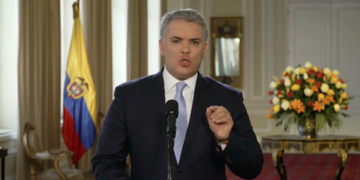 Iván Duque, presidente de Colombia