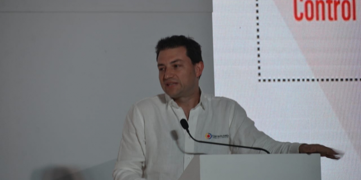 Óscar Mejía - seguimiento.co El contralor General de la República, Carlos Felipe Córdoba.