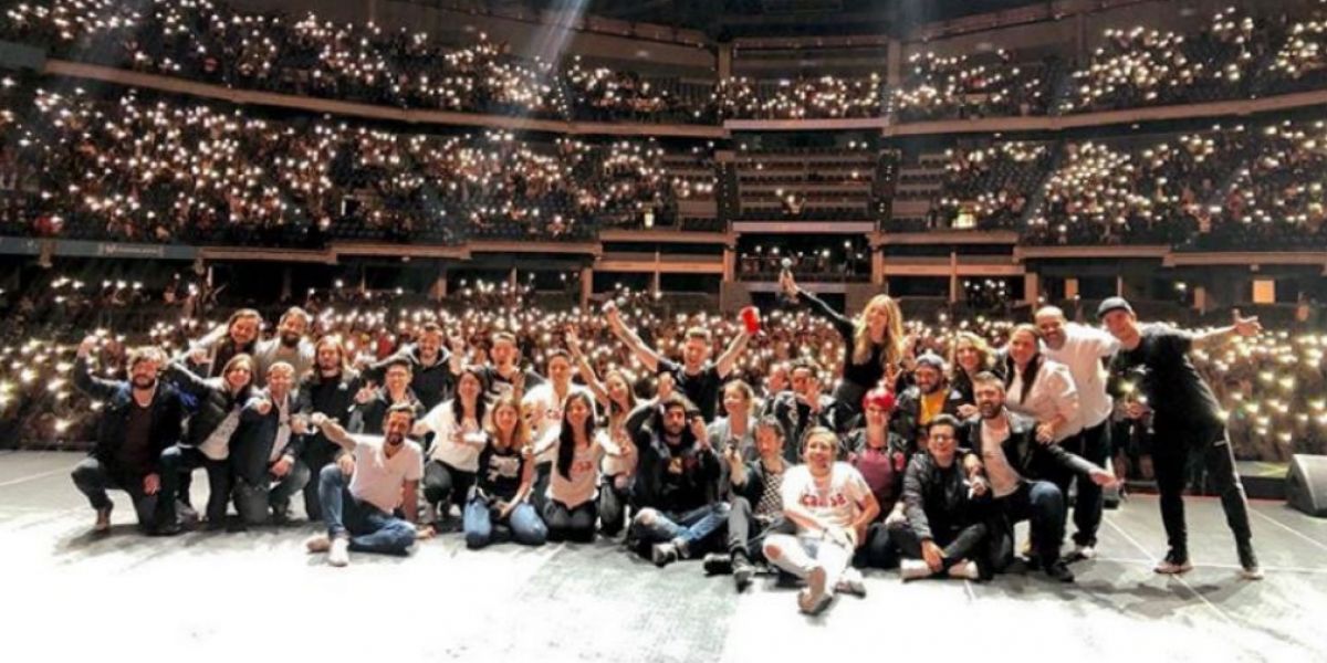 Cortesía Comediantes en el Movistar Arena