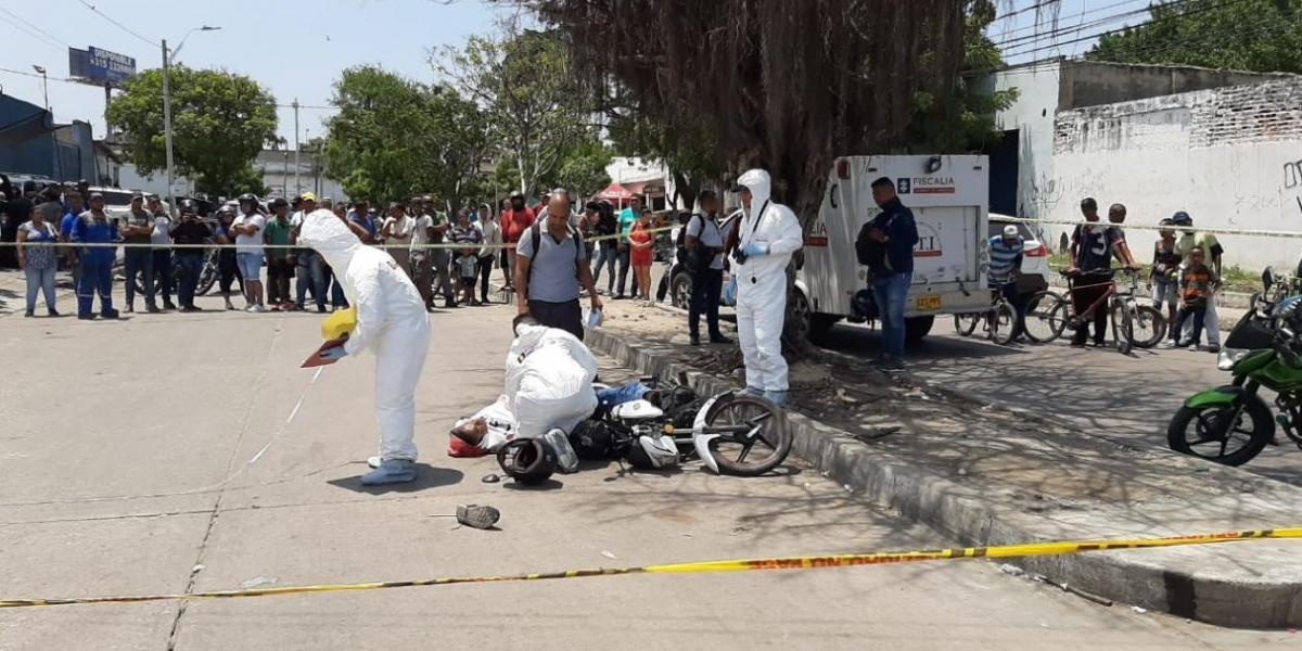 Delincuente abatido en la carrera 23 con calle 41.