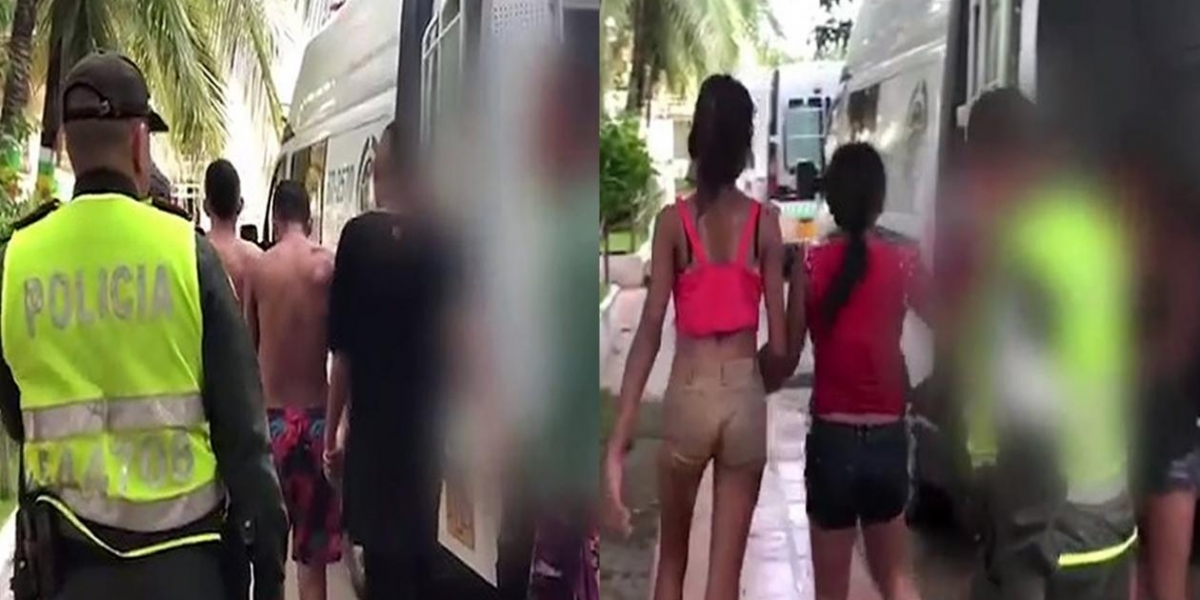 Cortesía. Menores conducido a la UCJ.