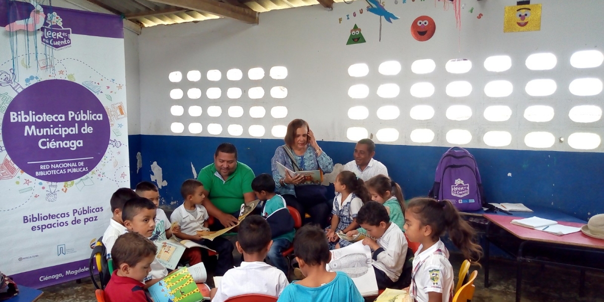 Gobernación del Magdalena La comunidad de San Javier ha valorado el proceso de construcción de saberes e identidad cultural del territorio alrededor de la palabra y la lectura.