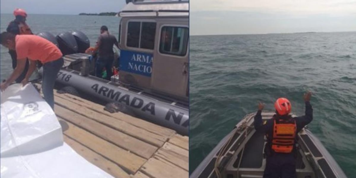Zona Cero Rescate de cuerpo sin vida de pescador en el archipiélago de San Bernardo