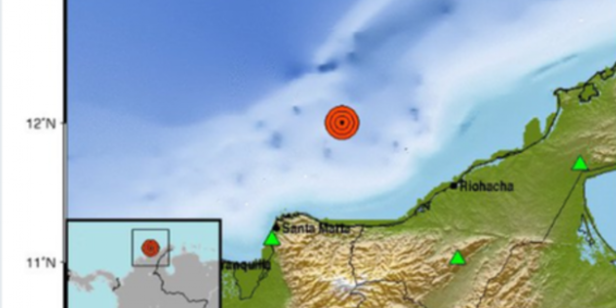 Temblor en la costa