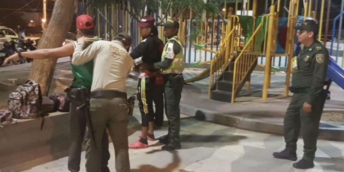 Policía Metropolitana de Santa Marta Operativos de la Policía.