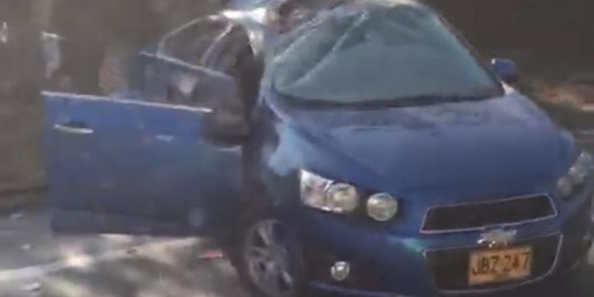 Eventos Santa Marta Vehículo accidentado