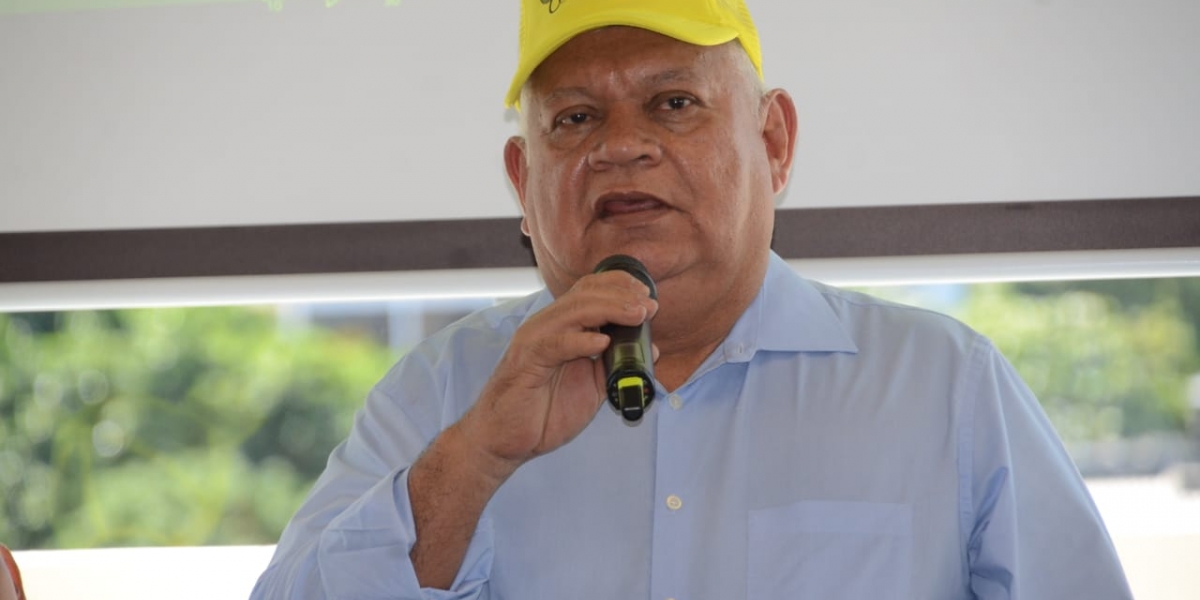 El alcalde de Ciénaga, Luis Tete Samper