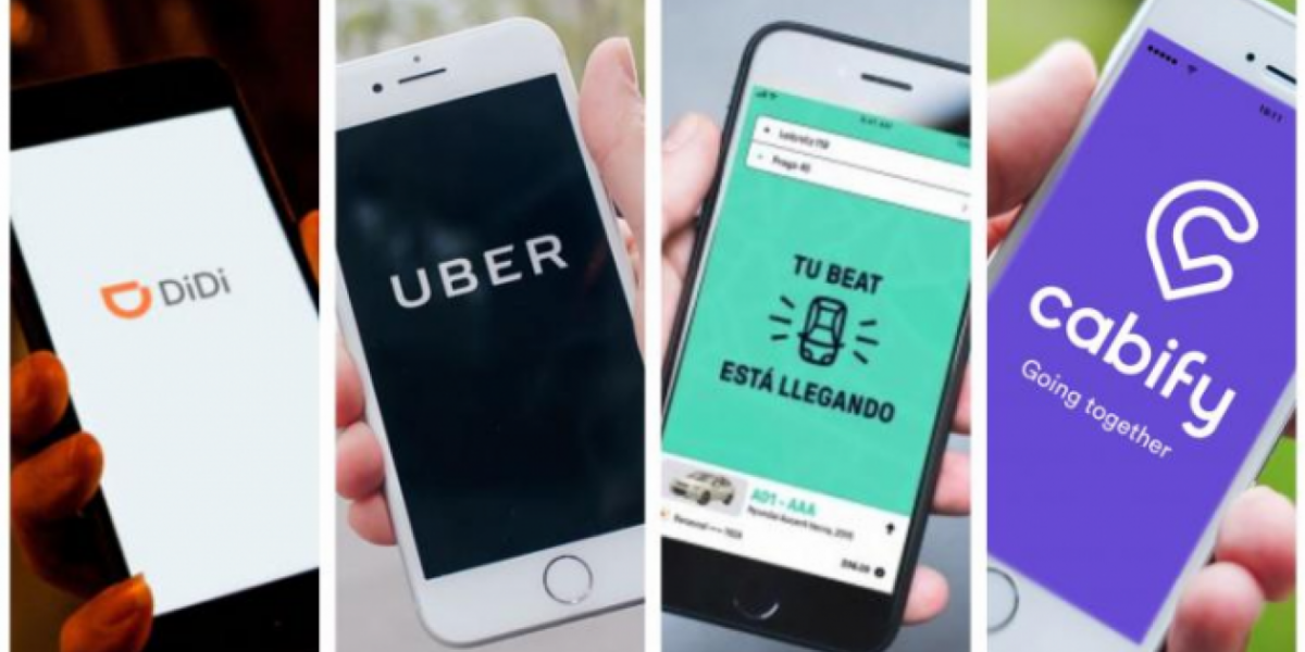 Valora Analitik Algunas aplicaciones móviles para transporte.