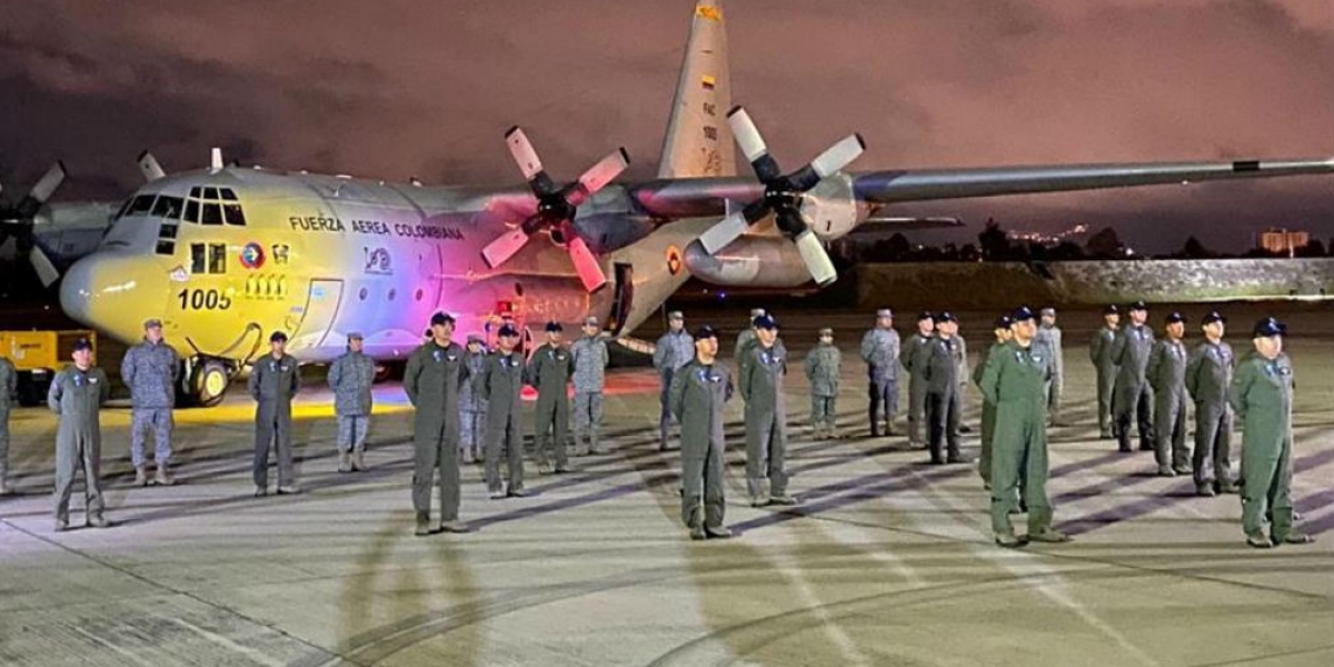 Cortesía. Fuerza Aérea Colombiana.