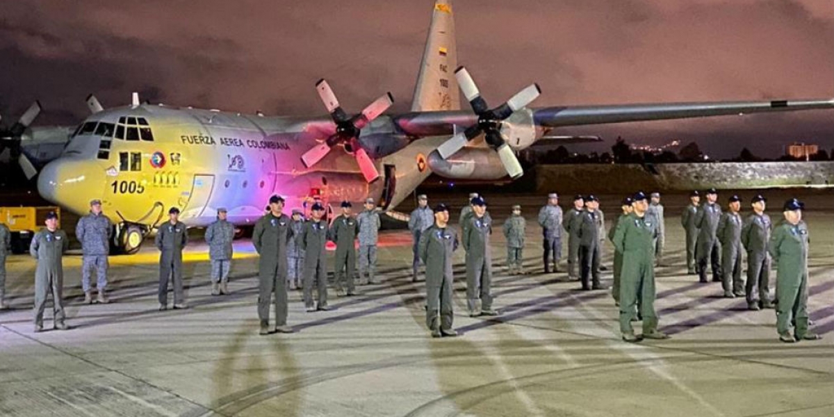 Fuerza Aérea Colombiana.