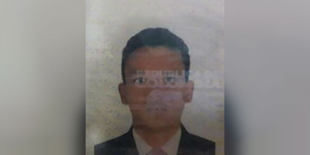 La víctima fue identificada como Martín Emilio Gómez Salazar.