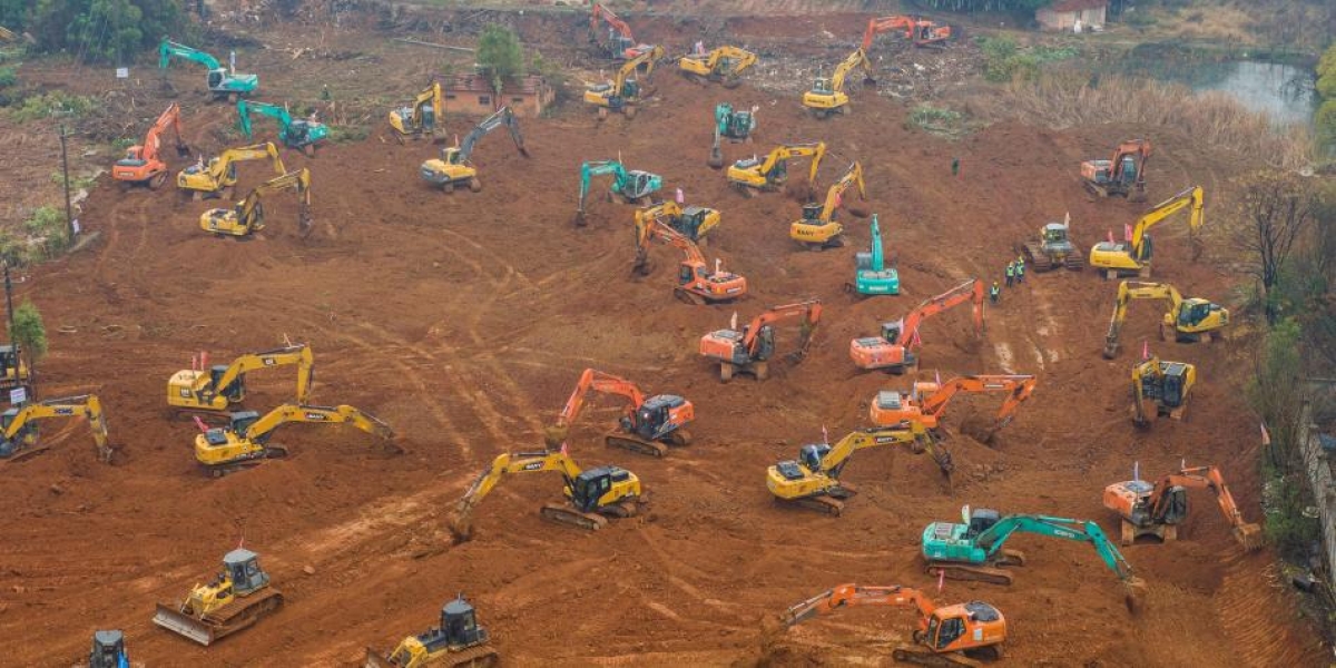 AFP Hospitales en construcción en China