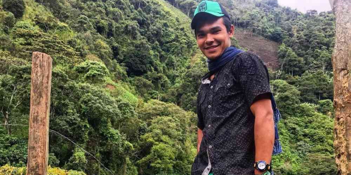 Twitter César Darío Herrera Gómez, excombatiente de las Farc.