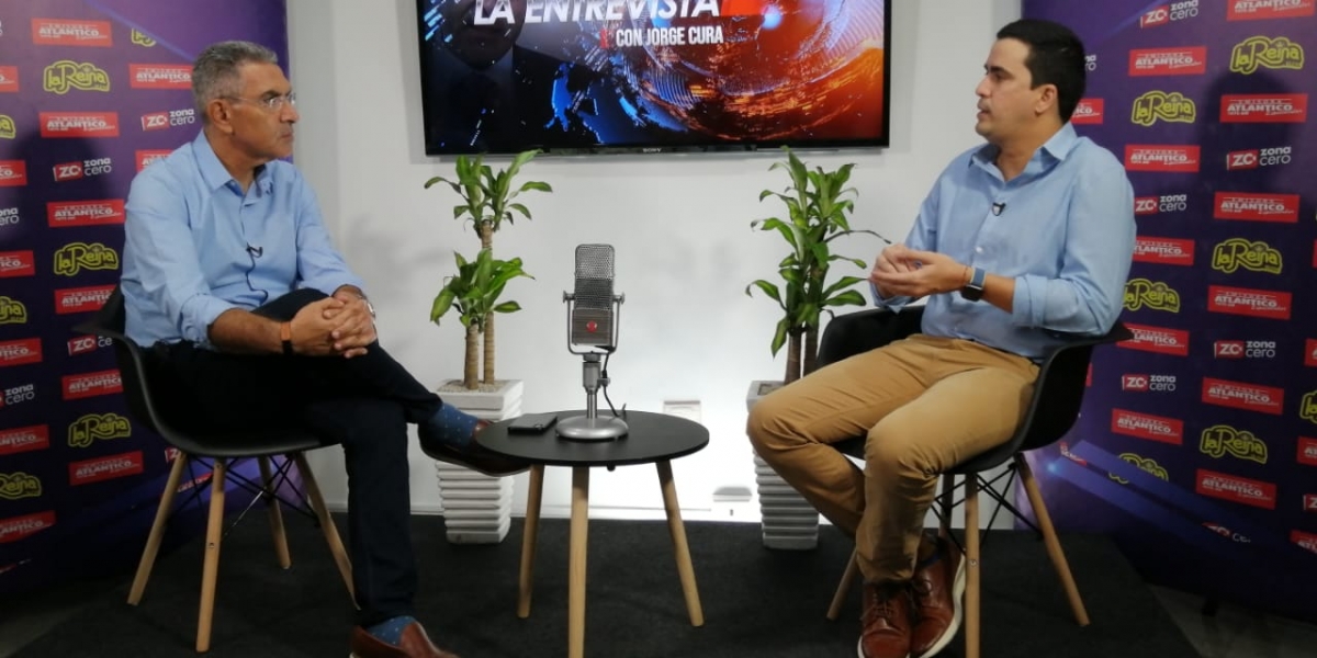 Lucas Ariza, director ejecutivo de Asoportuaria, en La Entrevista.