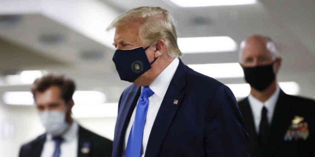 Donald Trump, con coronavirus.