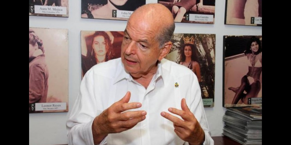 Primera Linea. Raimundo Angulo, presidente del Concurso Nacional de la Belleza.
