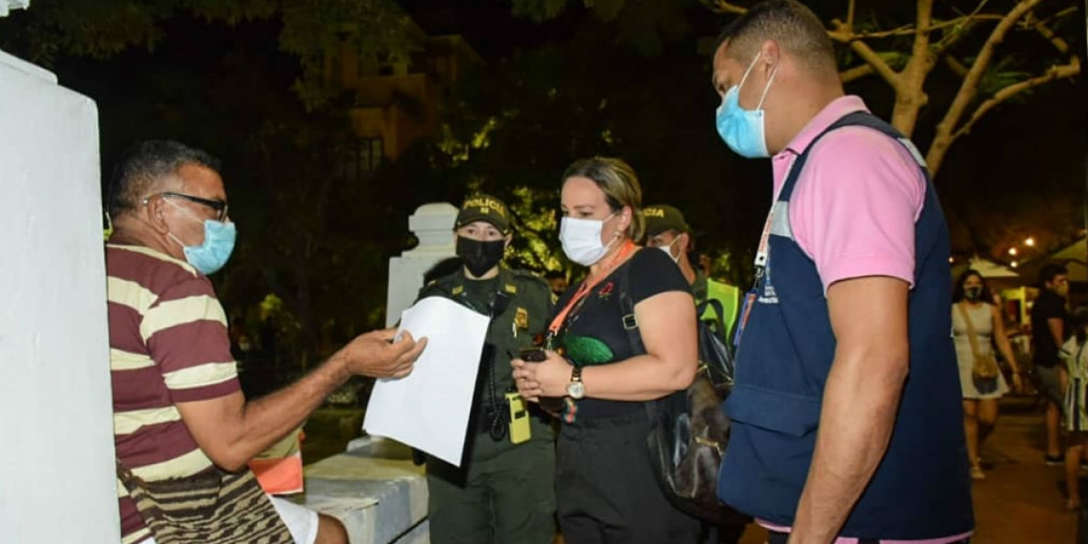 Operativos de seguridad en el Distrito.