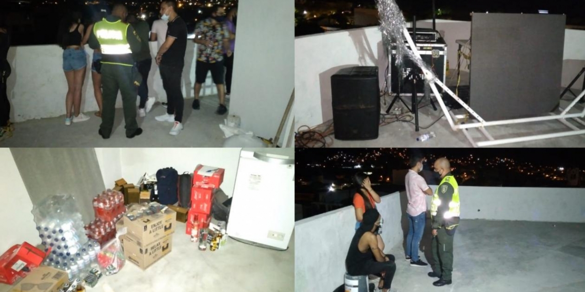 Imágenes suministradas por la Policía.