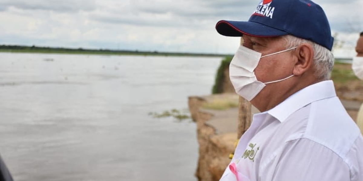 Alcaldía de Ciénaga Luis Tete Samper, alcalde de Ciénaga.