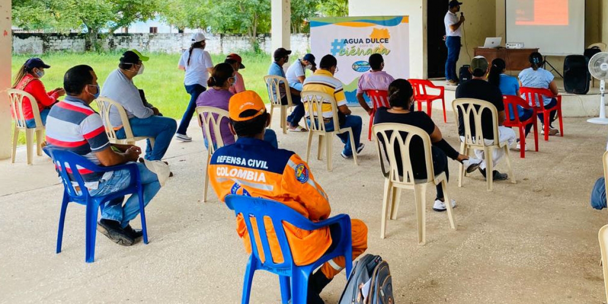 Talleres de participación comunitaria dictados por Corpamag cortesía