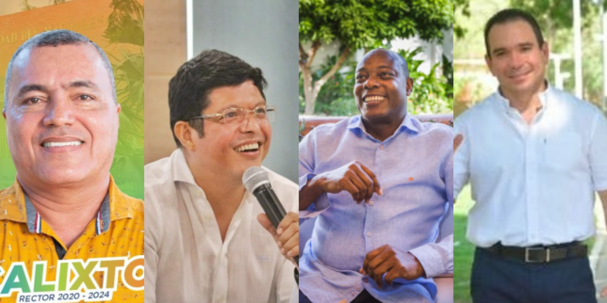 Archivo Candidatos a la rectoría de la Unimagdalena.