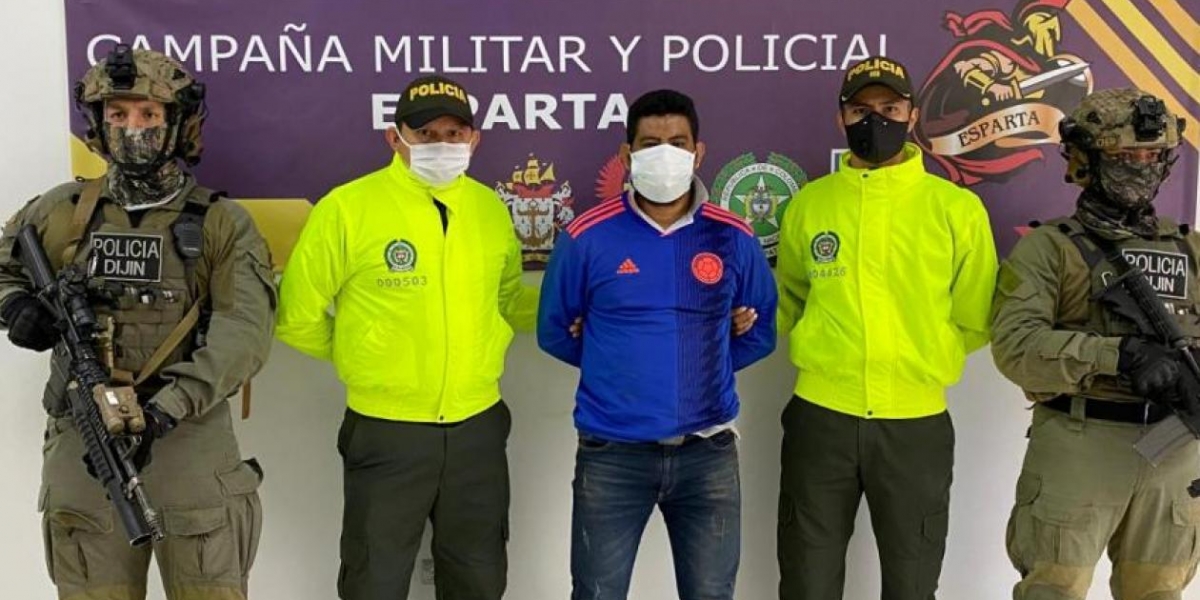 Policía Alias 'Cóndor'.