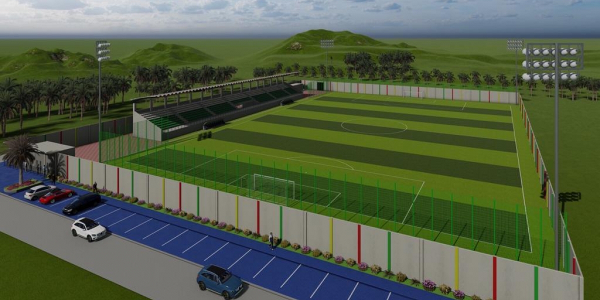 Rénder Así será el diseño del nuevo estadio para El Retén.