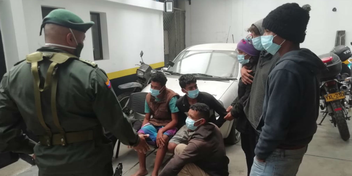 Migración Colombia Venezolanos expulsados por Migración Colombia.