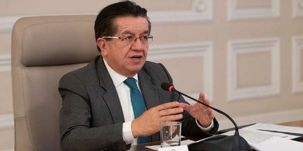 Presidencia Fernando Ruiz, ministro de Salud.