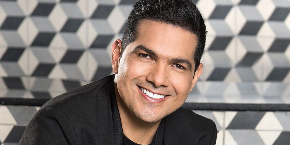 Caracol Peter Manjarrés, cantante vallenato.