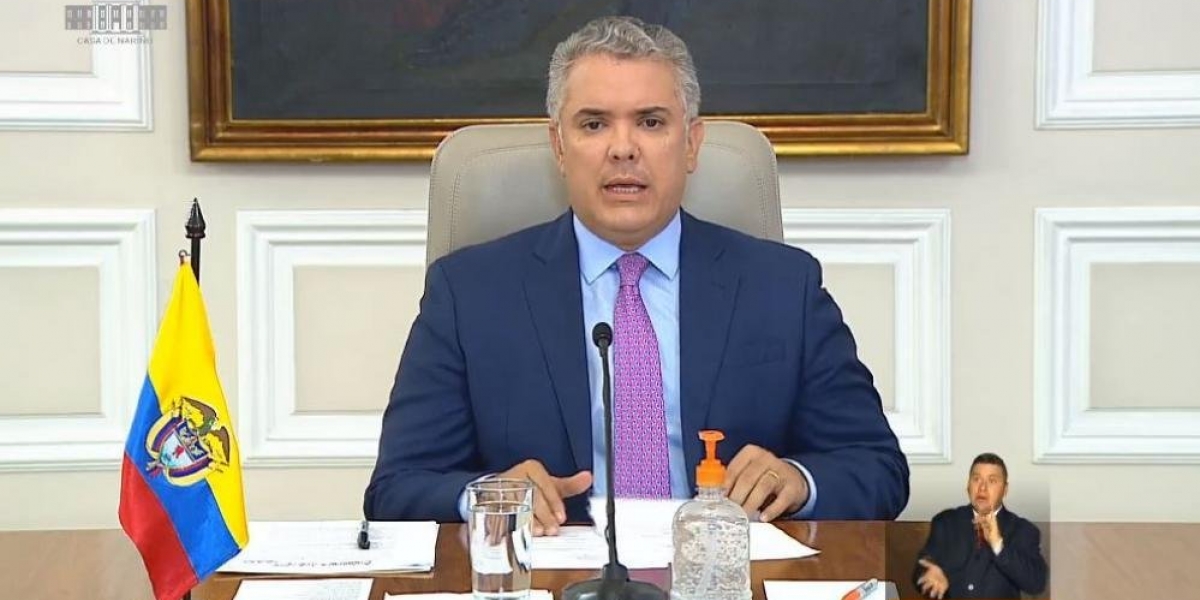 el anuncio lo hizo el presidente Iván Duque.