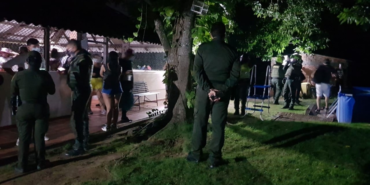 Cortesía Operativos de la Policía en Santa Marta.