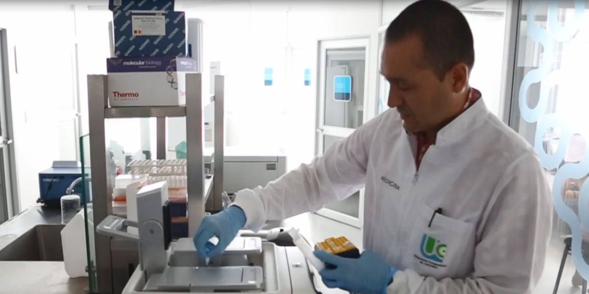 La UCC ha sido un aliado del Instituto Nacional de Salud en los estudios genéticos del SARS-CoV-2 a nivel nacional. cortesía