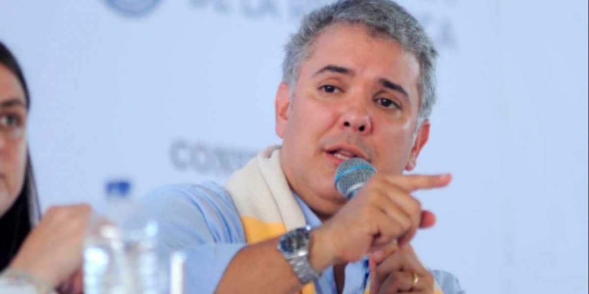 Zona Cero Iván Duque, presidente de Colombia.