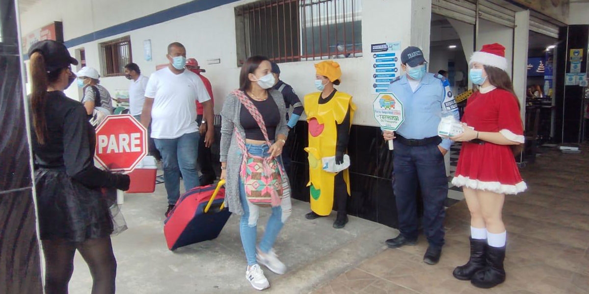 Terminal de Transportes de Santa Marta.