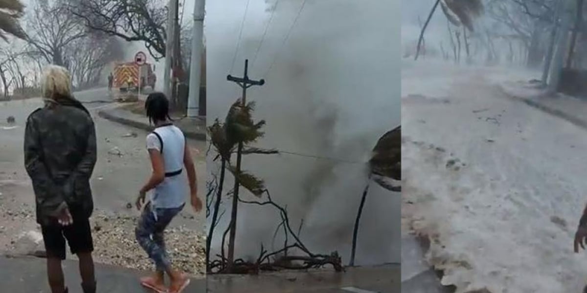 Archivo Imágenes de las afectaciones del Huracán IOTA en San Andrés.