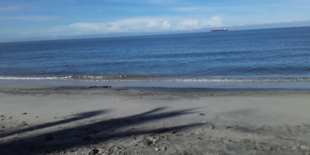Cortesía Así amanecieron las playas este jueves.