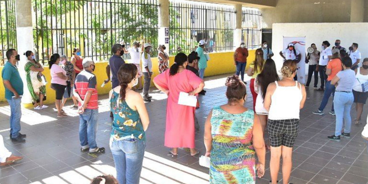 Pedagogía al barrio. cortesía