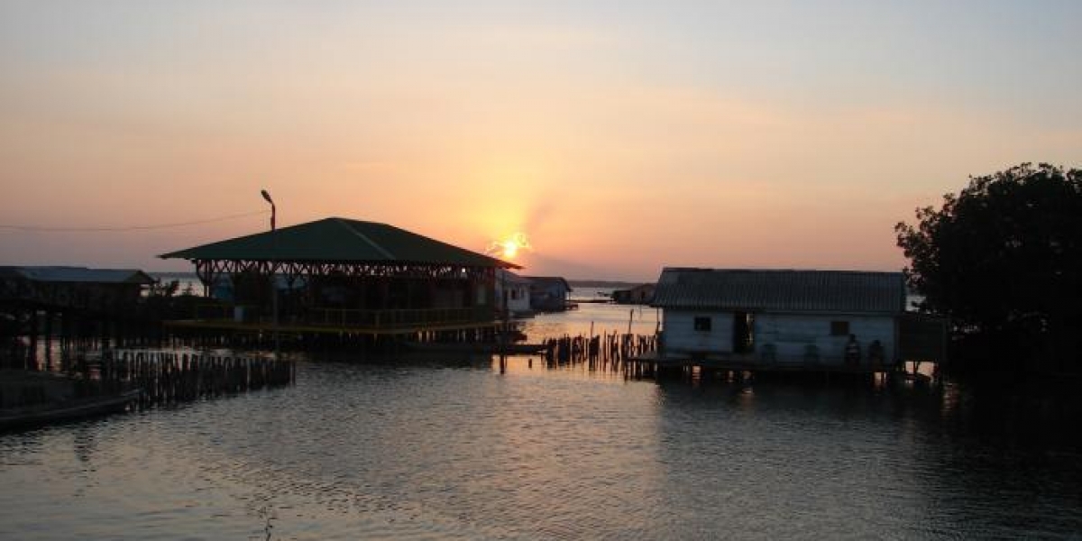 Nueva Venecia es uno de los tres pueblos palafitos de Colombia.