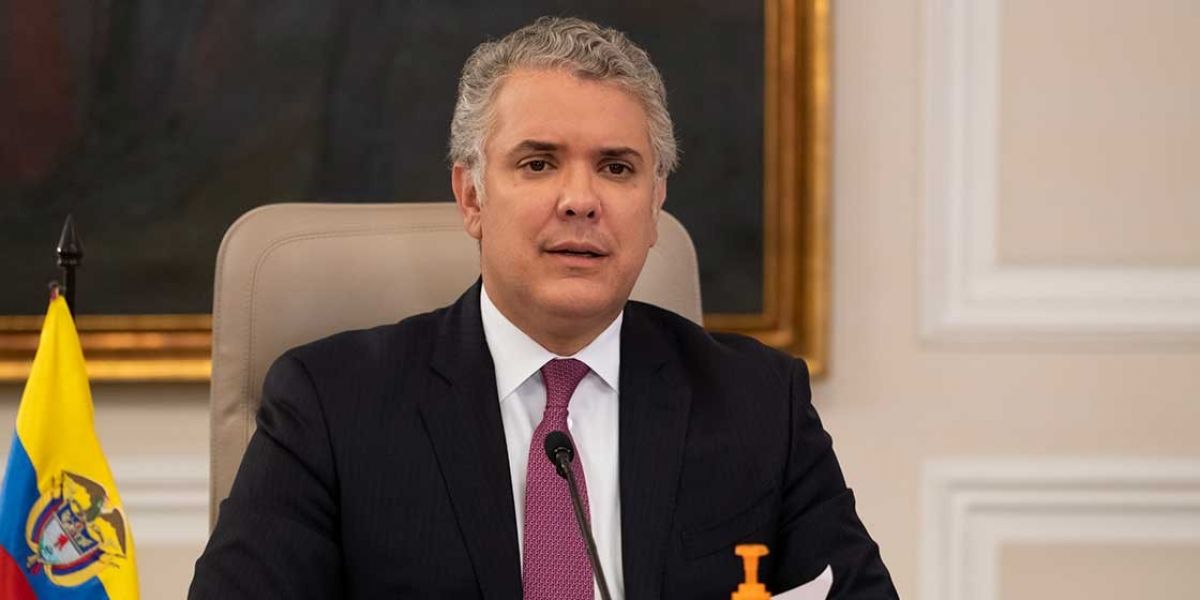 Iván Duque, presidente de Colombia.