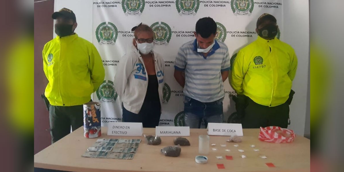 Policía del Magdalena Alias 'La Mona' y alias 'Barranquilla'.