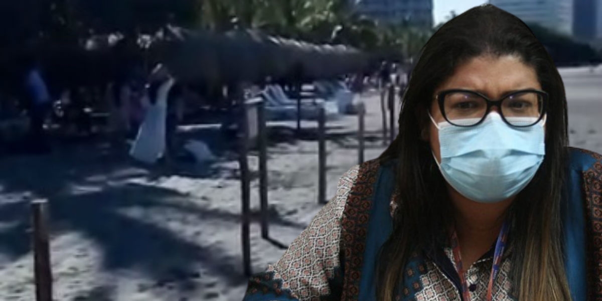 Archivo Gina Cantillo, directora de Indetur en Santa MArta.