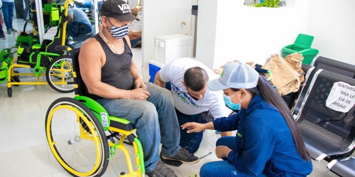 Ciénaga está categorizado como un municipio que le apuesta a la inclusión social y a la rehabilitación de las personas con algún tipo de discapacidad.