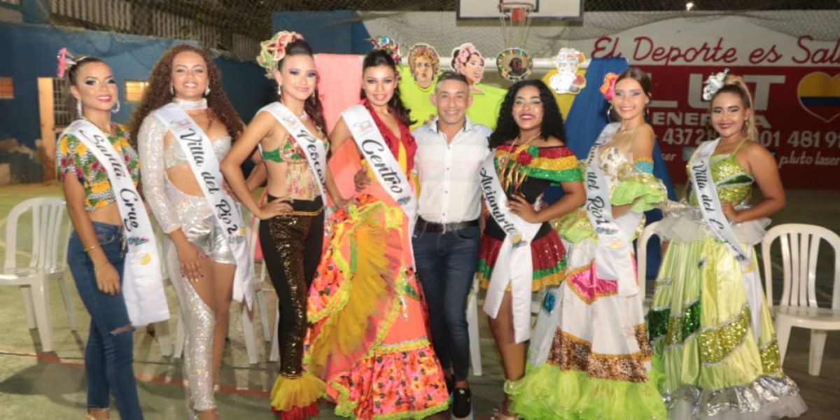 Candidatas al certamen 'Reina de Reinas'