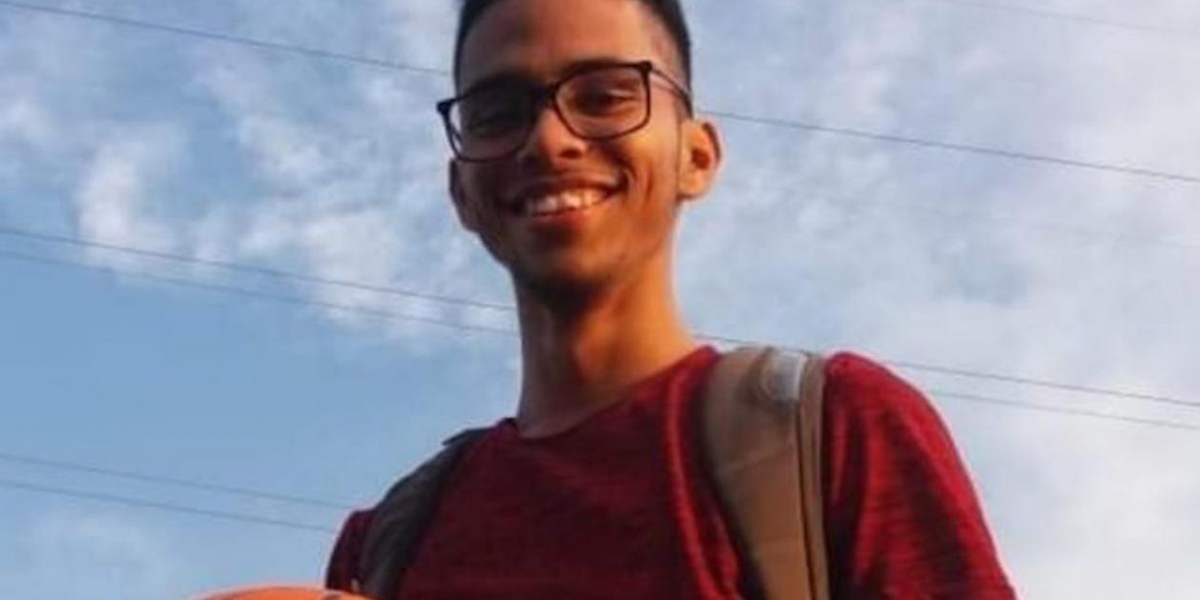 Zona Cero Aldair Benavides, joven fallecido en accidente.