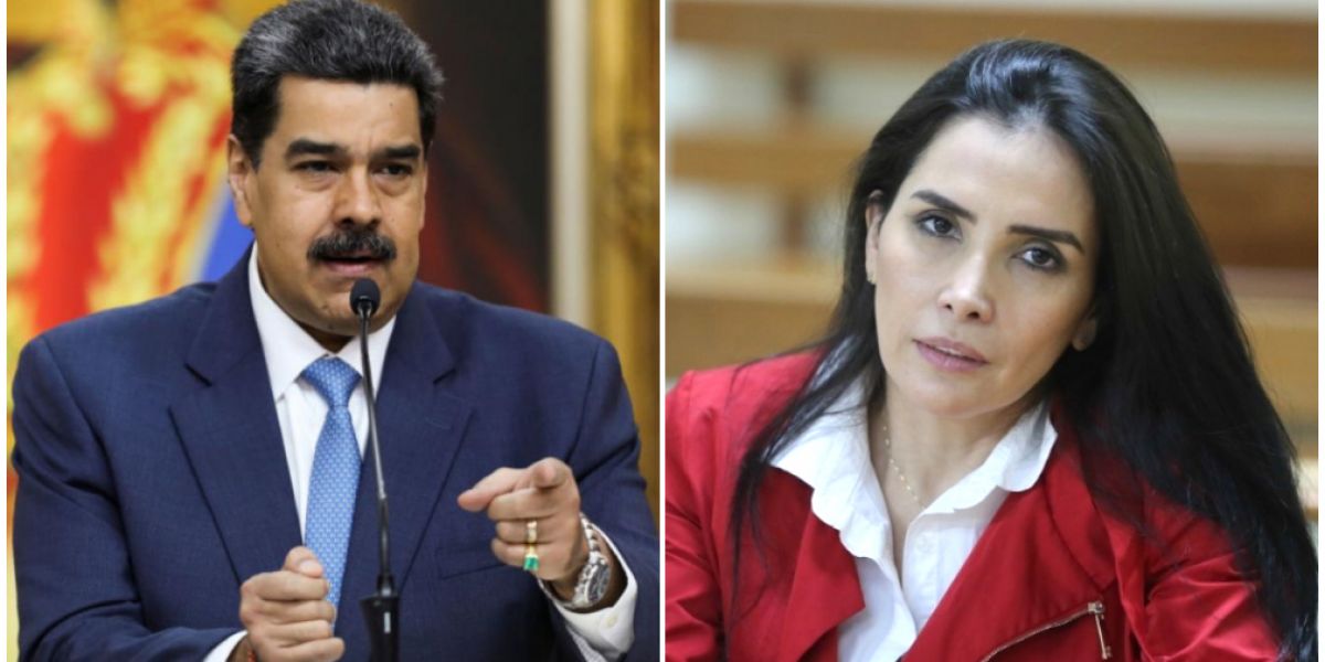 Web Presidente de Venezuela, Nicolás Maduro y Aida Merlano
